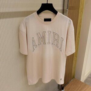 AMIRI MEN NEW SEASON CREAM COLOR T-SHIRT XXL SIZE
